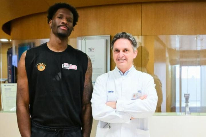 Νάιτζελ Χέιζ-Ντέιβις: Η πρώτη εμφάνιση του Αμερικανού με τα ρούχα του Παναθηναϊκού AKTOR