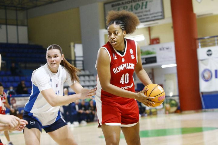 Διπλό με τριαντάρα ο Ολυμπιακός απέναντι στη Νέα Ιωνία για την Α1 Μπασκετ Γυναικών
