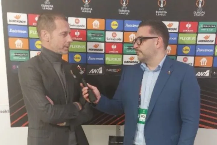 Τσέφεριν για το δυστύχημα στην Ρουμανία: "Τραγικό γεγονός, ήρθαμε στην Θεσσαλονίκη για να δείξουμε το σεβασμό μας"