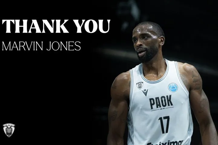 Αποχώρησε από τον ΠΑΟΚ ο Μάρβιν Τζόουνς