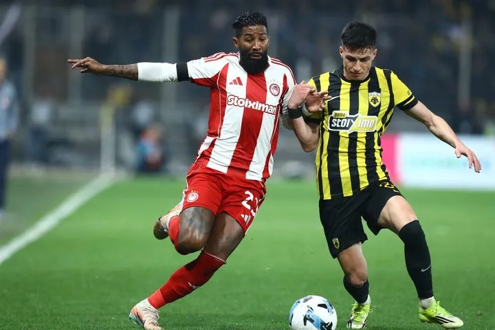 Τα highlights από το ντέρμπι και την ισοπαλία μεταξύ ΑΕΚ και Ολυμπιακού