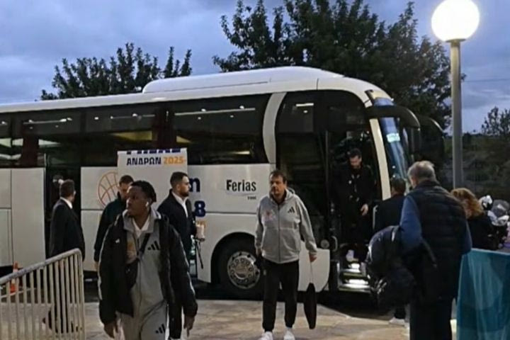 Παναθηναϊκός AKTOR: Η άφιξη των “πρασίνων” στο γήπεδο για τον τελικό του Allwyn Final 8 κόντρα στον Ολυμπιακό