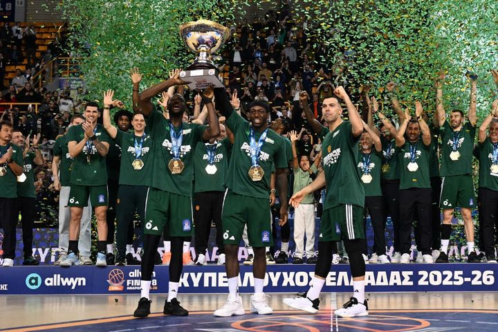 Παναθηναϊκός AKTOR: Τα συγχαρητήρια της EuroLeague για την κατάκτηση του Κυπέλλου
