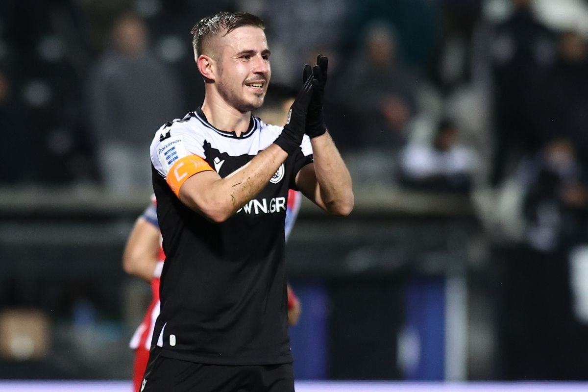 Το απίθανο βολέ του Πέλκα για το 3-1 του ΠΑΟΚ στο 19′