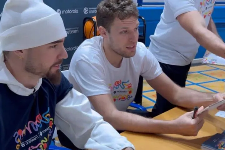 Ερναγκόμεθ και Βεζένκοβ στο πλευρό των παιδιών στο Bouncing for Good της EuroLeague