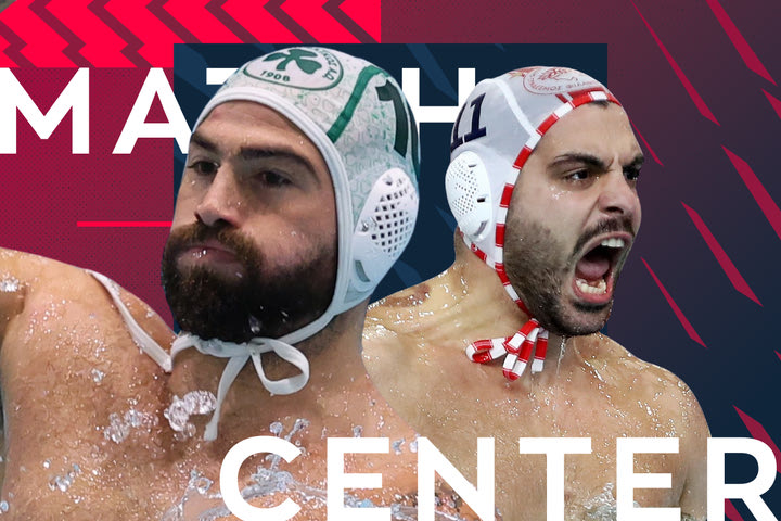 LIVE η μάχη του Παναθηναϊκού με τον Ολυμπιακό στον τελικό του Κυπέλλου πόλο ανδρών