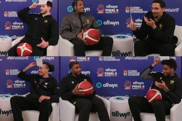 Allwyn Final 8: Απολαυστικό “μάντεψε ποιος” με τις ομάδες των πρώτων προημιτελικών λίγο πριν την πρεμιέρα