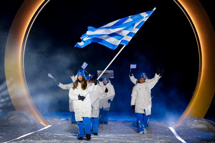 Η Ελλάδα άνοιξε την Παρέλαση των Εθνών στους Χειμερινούς Ολυμπιακούς Αγώνες