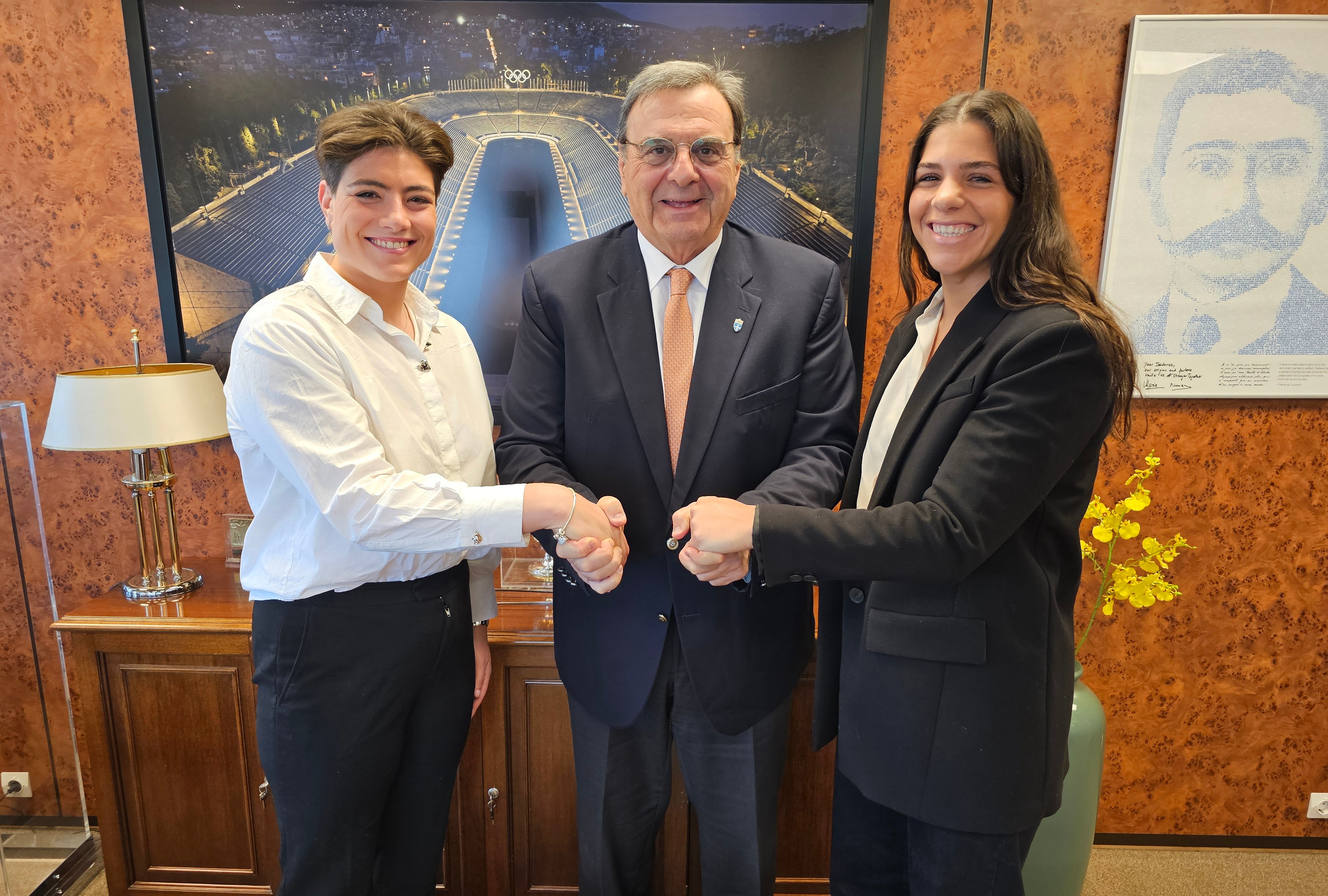 Κούβελος σε Ξενάκη-Μυριοκεφαλιτάκη: “Στο Λος Αντζελες το 2028 θα πάμε για το μετάλλιο”