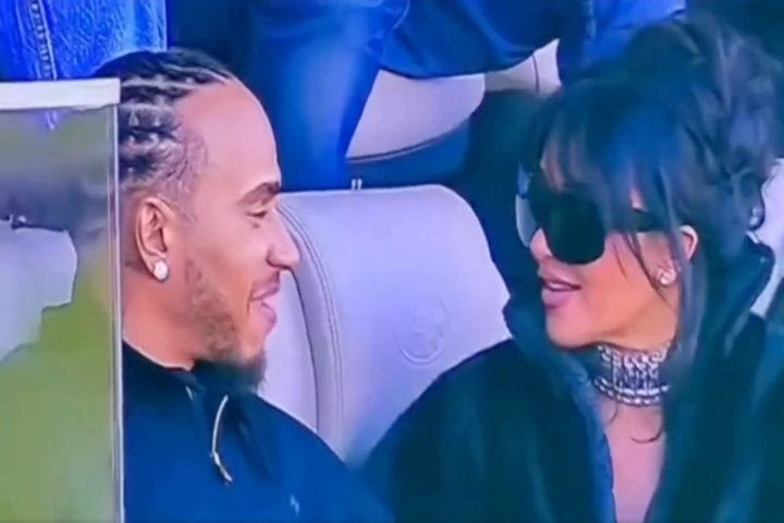 Λιούις Χάμιλτον – Κιμ Καρντάσιαν: Πρώτη δημόσια εμφάνιση στις εξέδρες του Super Bowl 2026