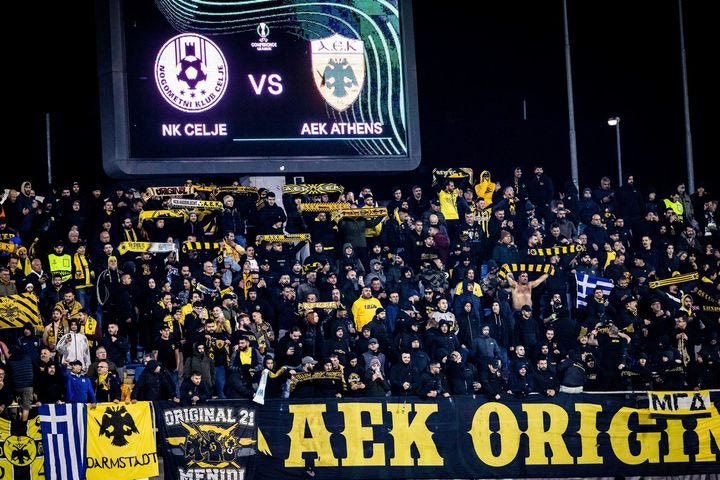 "Ελληνική εισβολή" περιμένουν οι Σλοβένοι με τη μαζική απόβαση των οπαδών της ΑΕΚ