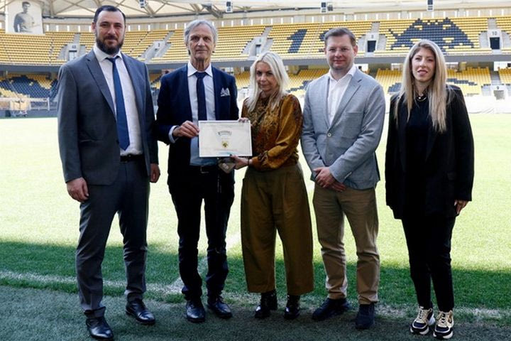 Κορυφαία πιστοποίηση για την Allwyn Arena, η πρώτη σε ελληνική ομάδα και η τρίτη στην Ευρώπη