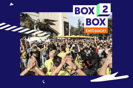 LIVE από τη Νέα Φιλαδέλφεια: Χαμός από τον κόσμο της ΑΕΚ πριν από το ιστορικό ματς με την Τσέλιε