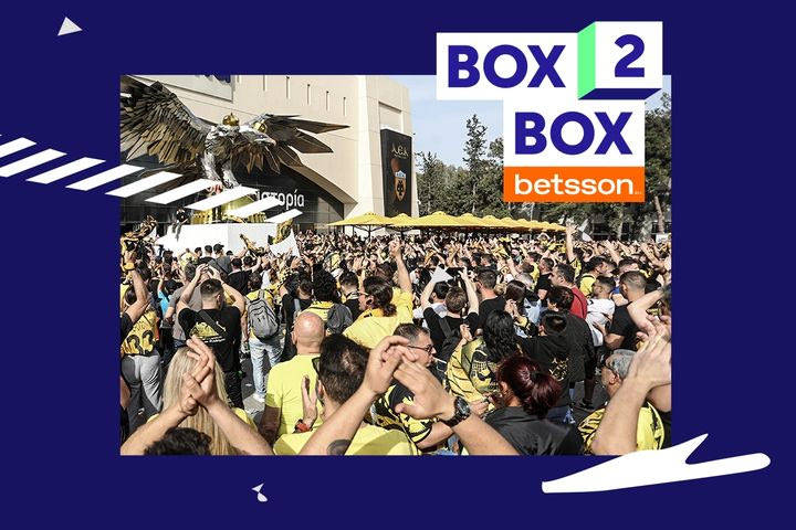 LIVE από τη Νέα Φιλαδέλφεια: Χαμός από τον κόσμο της ΑΕΚ πριν από το ιστορικό ματς με την Τσέλιε