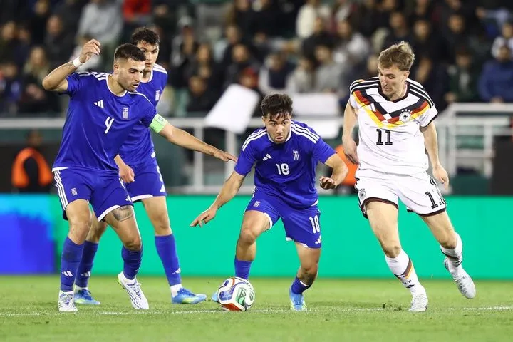 Τα δύο γκολ και τα highlights από την ήττα της Εθνικής Ελπίδων από τη Γερμανία