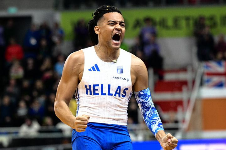 Καραλής: Το επιβλητικό άλμα που χάρισε στον Μανόλο το αργυρό μετάλλιο στο Παγκόσμιο κλειστού στίβου του Τόρουν