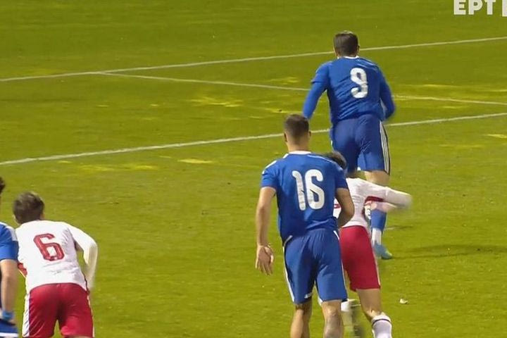 Ελλάδα – Μάλτα: Το κέρδισμενο πέναλτι του Αλμύρα και η εύστοχη εκτέλεση του Κούτσια για το 4-0