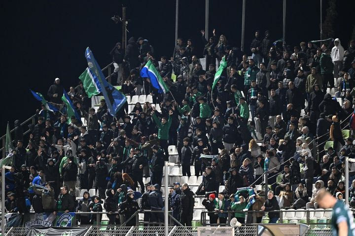 Με τον κόσμο του στην Τούμπα ο Λεβαδειακός για το ματς με τον ΠΑΟΚ