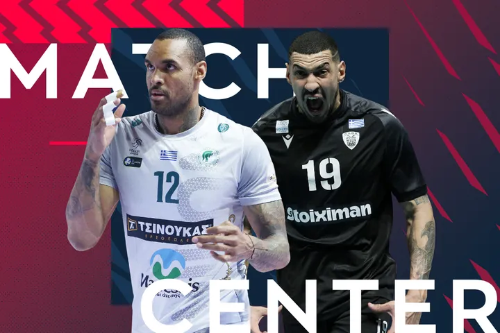 LIVE ο πρώτος αγώνας μεταξύ του Μίλωνα και του ΠΑΟΚ για τα ημιτελικά της Volley League ανδρών