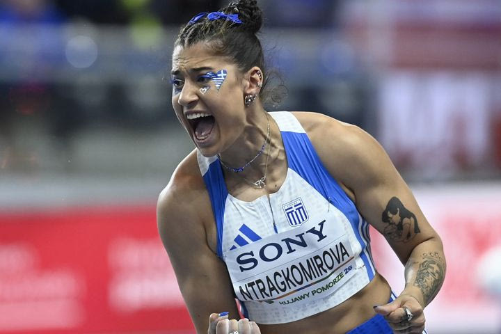 Παγκόσμιο Κλειστού Στίβου: Πολύ καλή συγκομιδή από την Ντραγκομίροβα στα πρώτα τρία αγωνίσματα του πεντάθλου, είναι όγδοη στην κατάταξη