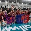 Allwyn Final 4: Οι πανηγυρισμοί του Πανιωνίου Betsson για την κατάκτηση του Κυπέλλου Ελλάδας Βόλεϊ Γυναικών