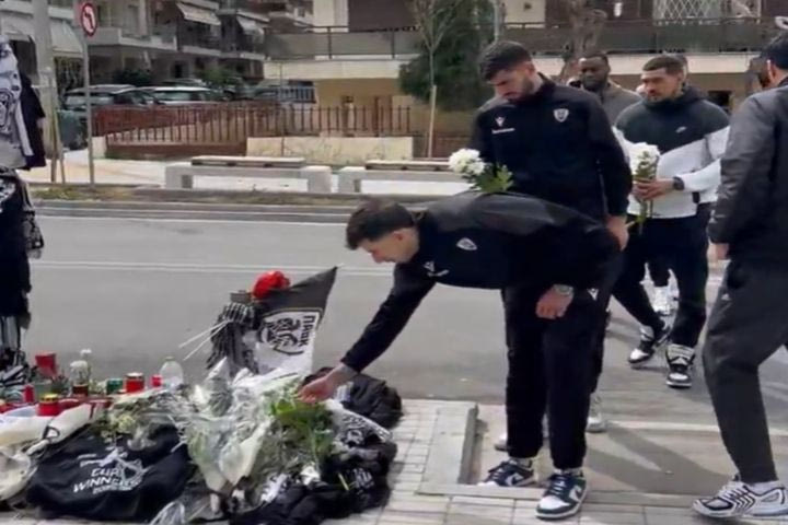 ΠΑΟΚ: Φόρος τιμής στον Κλεομένη από το ανδρικό τμήμα βόλεϊ