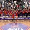 Allwyn Final 4: Η απονομή του Κυπέλλου Ελλάδας Μπάσκετ Γυναικών στον Αθηναϊκό