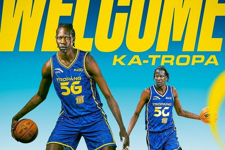 Το NBA έκλεισε την πόρτα στον Μπολ Μπολ κι εκείνος διαλύει τα κοντέρ στις Φιλιππίνες: Οι αριθμοί του Σουδανού γίγαντα