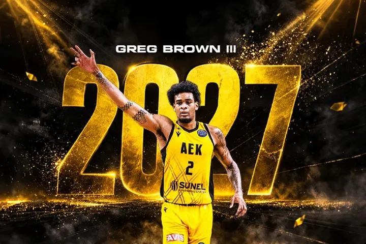 Η ΑΕΚ επέκτεινε τη συνεργασία της με τον Γκρεγκ Μπράουν