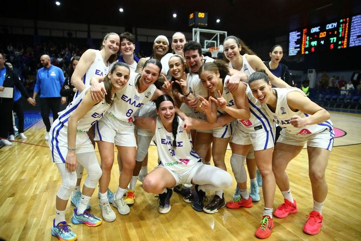 Eurobasket Women 2027: H βαθμολογία του ομίλου της Εθνικής Γυναικών στα προκριματικά της διοργάνωσης