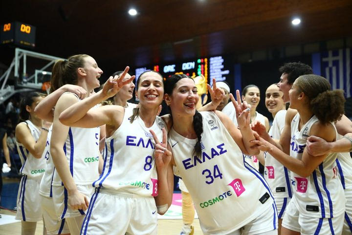 Ελλάδα Γυναικών: Τα highlights από τη νίκη της Εθνικής επί της Δανίας στα προκριματικά του Eurobasket Women 2027