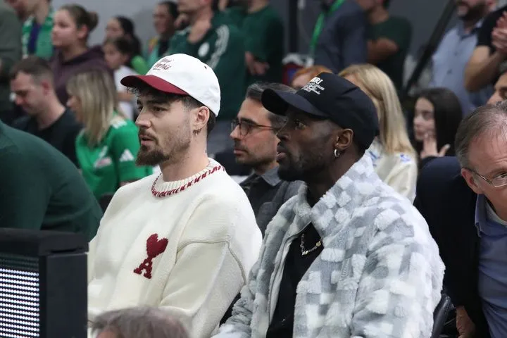 Χουάντσο, Γκραντ και Παντελίδης παρακολούθησαν από κοντά τον τελικό του Challenge Cup ανάμεσα σε Παναθηναϊκό και Βαλεφόλια