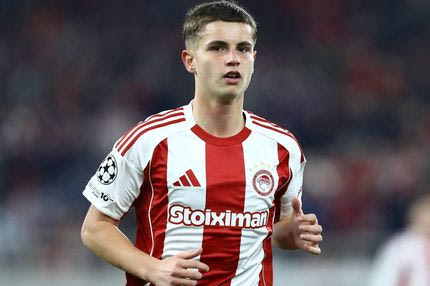 Ο Μουζακίτης στα κορυφαία ταλέντα των Βαλκανίων: Τι γράφουν για τον νεαρό μέσο του Ολυμπιακού