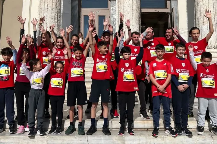 Ολυμπιακός: Η ομάδα του One Team στον Μίνι Μαραθώνιο Port Run στον Πειραιά