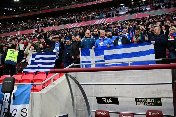 Εθνική Ελλάδας: Το VIDEOS του SPORT24 από την εντυπωσιακή ατμόσφαιρα στην Puskas Arena πριν από τη σέντρα
