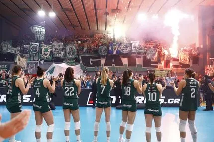 ΚΑΕ Παναθηναϊκός για το βόλεϊ γυναικών: "Μόνο περηφάνια γι’ αυτήν την σπουδαία ομάδα και γι’ αυτόν τον υπέροχο κόσμο!"