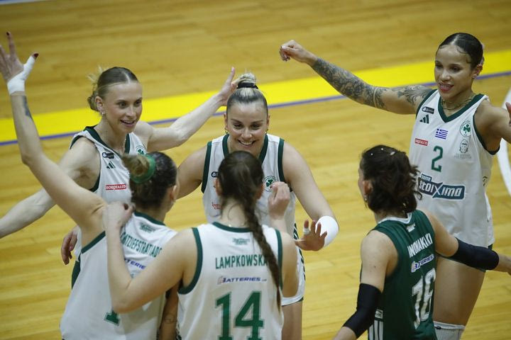 Volley League Γυναικών: Ο Παναθηναϊκός υπέταξε τη Θέτιδα και έφυγε για τα ημιτελικά, η AEK έστειλε σε τρίτο ματς τη σειρά με τον Πανιώνιο Betsson
