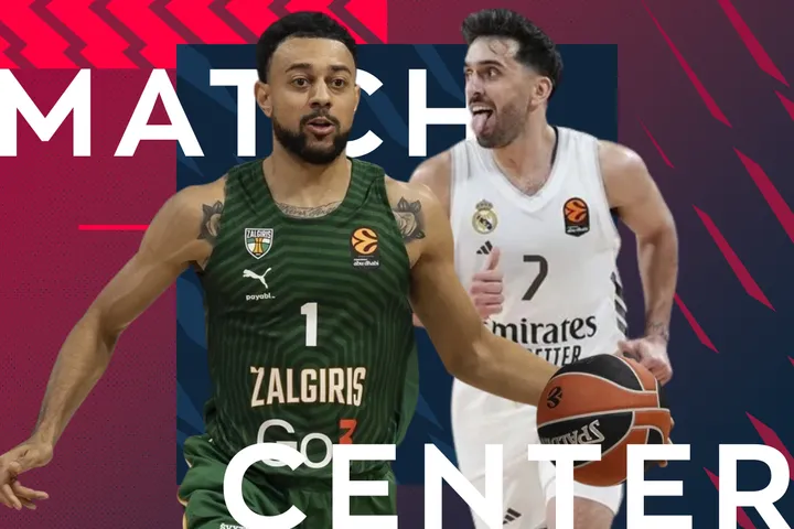 LIVE η αναμέτρηση της Ζάλγκιρις με τη Ρεάλ Μαδρίτης για την EuroLeague