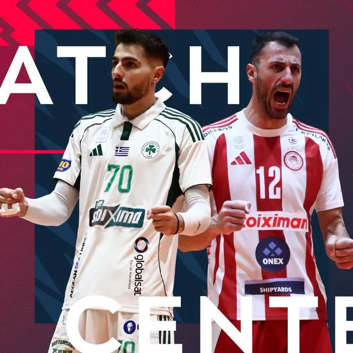 LIVE ο πρώτος ημιτελικός της Volley League Ανδρών ανάμεσα σε Παναθηναϊκό και Ολυμπιακό