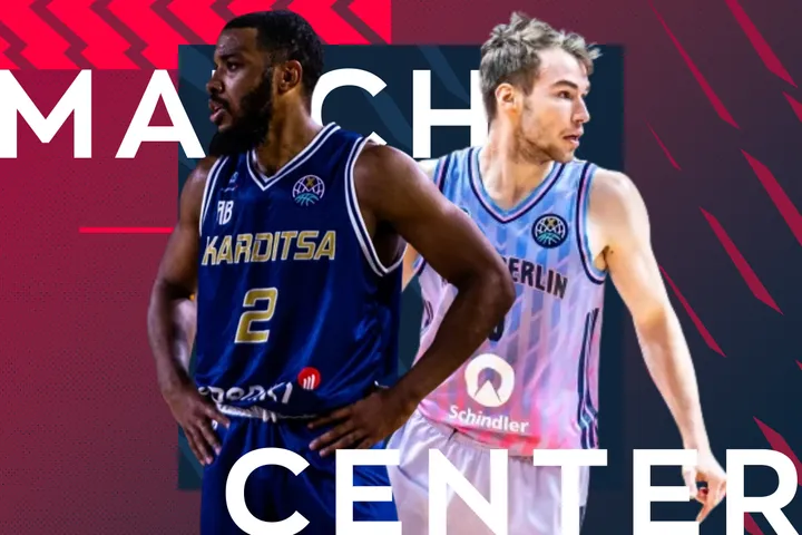 LIVE η αναμέτρηση Καρδίτσα – Άλμπα Βερολίνου για την 5η αγωνιστική της φάσης των “16” του Basketball Champions League