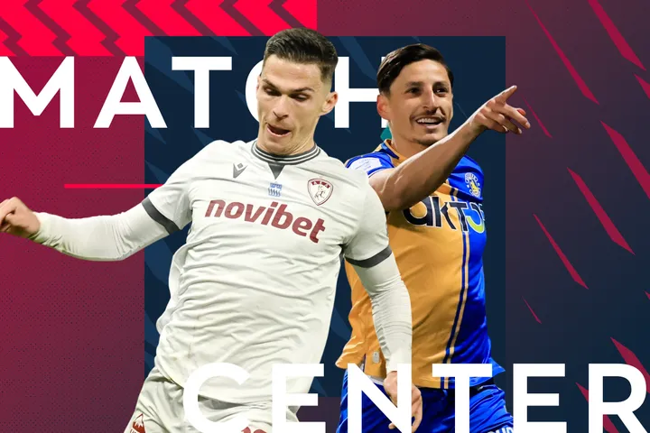 LIVE η αναμέτρηση μεταξύ της ΑΕΛ Novibet και του Αστέρα AKTOR