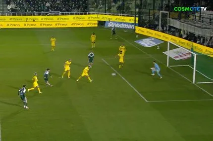 Ο Ταμπόρδα με σουτ μέσα από την περιοχή πέτυχε το 2-0 για τον Παναθηναϊκό