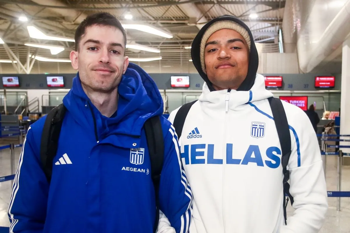 Οι Μίλτος Τεντόγλου και Μανόλο Καραλής