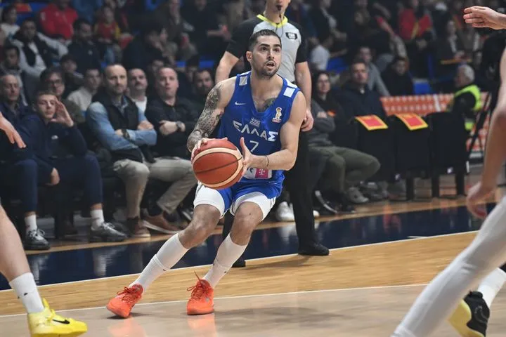 Ο εντυπωσιακός απολογισμός του Βασίλη Τολιόπουλου στο πρώτο δεκάλεπτο κόντρα στο Μαυροβούνιο