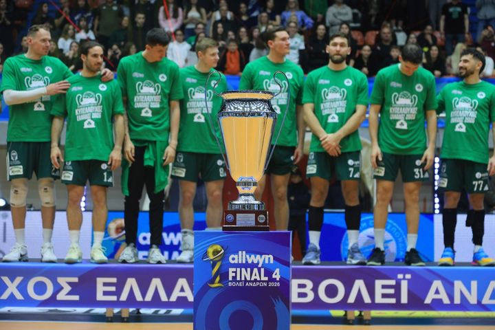 Παναθηναϊκός – Φλοίσβος: Τα highlights από τον ανεπανάληπτο τελικό του Allwyn Final-4 και την κατάκτηση του 7ου Κυπέλλου από τους πράσινους