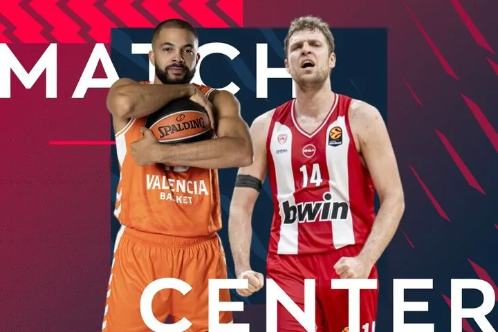 LIVE η δοκιμασία του Ολυμπιακού στη Βαλένθια για τη EuroLeague