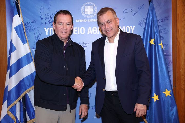 Καλαμάτα: Ο πρόεδρος της μεσσηνιακής ΠΑΕ, Γιώργος Πρασσάς συναντήθηκε με τον Γιάννη Βρούτση