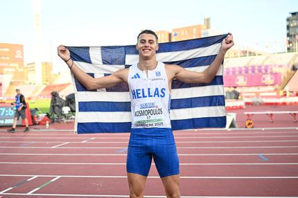 O Koσμόπουλος κατέρριψε ρεκόρ στο στίβο που κρατούσε 32 χρόνια