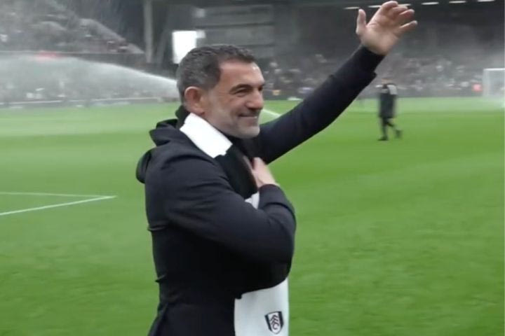 Ο Γιώργος Καραγκούνης επέστρεψε στο "Craven Cottage" και αποθεώθηκε από τους φιλάθλους της Φούλαμ