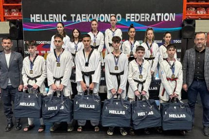 Ο ΑΣΓ Βύρωνας πρωταθλητής Ελλάδας στο Πανελλήνιο Πρωτάθλημα Ταεκβοντό Εφήβων – Νεανίδων της Πάτρας